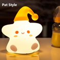thumbnail image 1 of Cute Mini Night Light Lamp Silicone Led Bedroom Kids Gift, 1 of 5