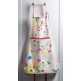 thumbnail image 5 of Maison d' Hermine Jardin D'ete - Fog 100% Cotton 1 Piece Kitchen Apron with an Adjustable Neck & Hidden Centre Pocket with Long Ties for Women Men Chef Spring/Summer (27.50"x31.50"), 5 of 5