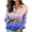 Dark Blue, variant on Women's Tie Dye Satin Button Down Shirts Long Sleeve Collared Gradient Blouse Trendy Neon Print Business Work Blouses Dark Blue