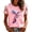 Pink, variant on Domzest Women Breast Cancer Awareness Tie Dye T Shirt Short Sleeve Round Neck Casual Graphic Tee Pink Ribbon Support Survivor Gift Summer Top Light pink XL