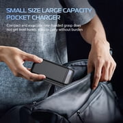 50000mAh 22.5W Fast Charging Power Bank, USB-C Quick Charge 3 Outputs 2 Inputs LED Display Portable Charger for most electronic devices on the market