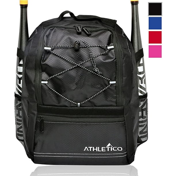 Athletico Youth Baseball Bag Bat Backpack for Baseball, TBall and
