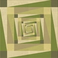 thumbnail image 1 of Ahgly Company Machine Washable Indoor Square Transitional Chrome Gold Yellow Area Rugs, 8' Square, 1 of 7
