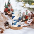 thumbnail image 5 of Set of 2 Flameless Candles Lights with Remote Control Flickering LED Candles Electric Candles for Home Decor Parties Watercolor Blue Butterfly, 5 of 7