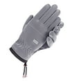 thumbnail image 2 of Gloves Riding Gloves Winter Waterproof Ski Gloves Men Snow Warm Cycling Cold Weather Driving Biking Running, 2 of 3