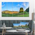 thumbnail image 1 of Long Panorama avec Petite Forêt - Impression sur Toile de Paysage, 1 of 3
