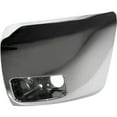 thumbnail image 2 of Bumper End Caps Set For 07-13 Chevy Silverado 1500 with Fog Light Hole Chrome, 2 of 4