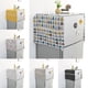 thumbnail image 2 of Nvzi Funda para refrigerador de algodón y lino estilo campestre, funda antipolvo para lavadora, funda de tela, funda para puerta simple o doble, funda antipolvo de 140 * 52 cm (Estilo 1), 2 of 3
