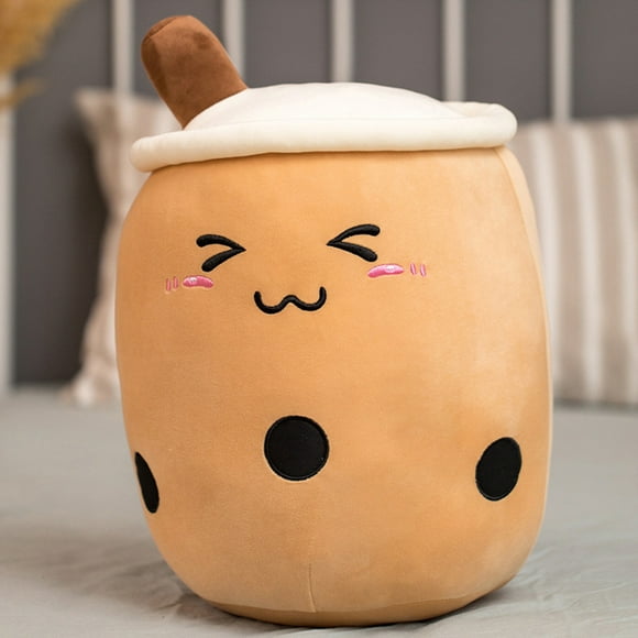 Bubble Tea Plush Toy - Soft Stuffed Milk Tea Doll (24cm/35cm)