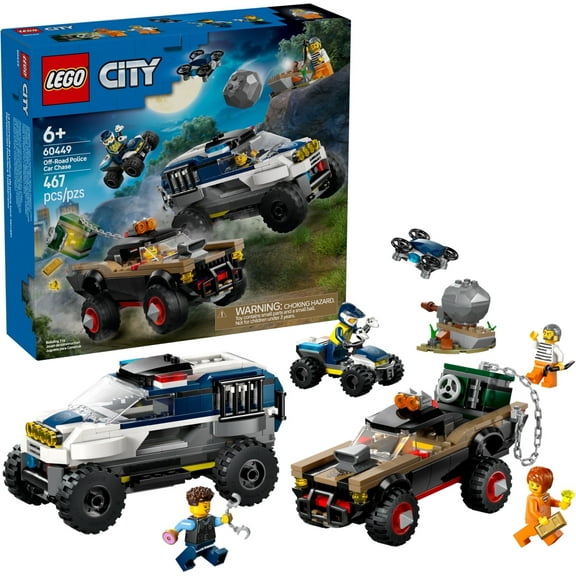 Lego Off-Road Police Car Chase 60449