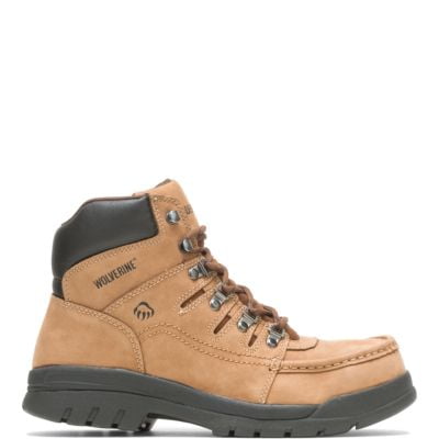 

Wolverine Potomac English Moc Steel-Toe 6 Work Boot Men Brown