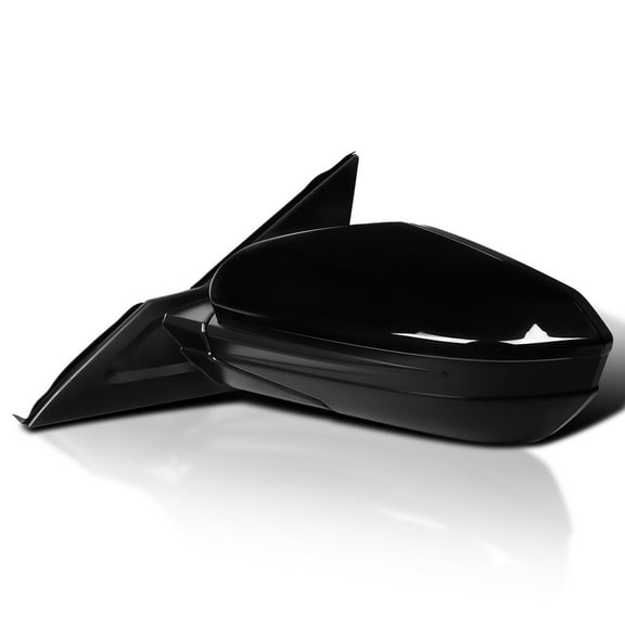 Spec-D Tuning Left Driver Side Black 3-Pin Folding Mirror Compatible with 2016-2021 Honda Civic