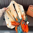 thumbnail image 3 of Spring Scarf Women's Luxury Design Polyester Material Smooth Scarf Soft Shawl Beach, 3 of 9
