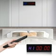 thumbnail image 2 of Portable Gym Timer, Large 1.5 Inch LED Display Workout Timer, Remote Control Countdown Timer for Home Gym, Garage, School Interval Training, 2 of 9
