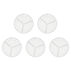thumbnail image 2 of Herramientas Buscador Alta Precisión Circular Carpintería para Torno Torneado Diámetro Del Círculo Acrílico Transparente, 2 of 8