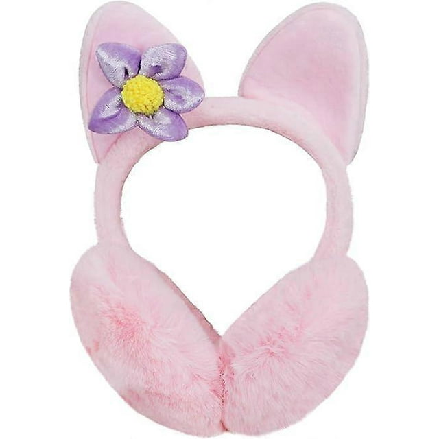 Orejeras de invierno con dibujos de animales para niños y niñas, suaves y cálidas, de piel sintética, ajustables y de felpa, para adultos y niños.