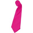 thumbnail image 1 of Premier Tie - Corbata Lisa satinada estrecha Hombre Caballero - Trabajo (40 colores) (Paquete de 2) (Fucsia), 1 of 1
