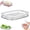One Layers, variant on Multi-layer Food Storage Box with Lid, Deli Meat Ham and Cheese Container for Fridge, Stackable Container Set for Meal Prep, Fridge Organization, Pantry Storage, Deli Meat Container (Two Layers)