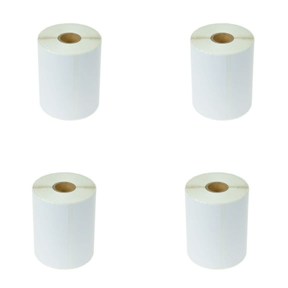 GREENCYCLE Compatible for Dymo 1744907 Address Shipping Postal Extra Large Label for LabelWriter 4XL Printer BPA Free, 4" x 6"(104mm x 158mm), 220 Labels per Roll (4 Roll, White)