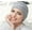 Gray, variant on MASUMI Chemo Organic Headwear - SCARLET | Cancer Headwear for Women with Hair Loss | Alopecia Hats & Coverings | 95% Cotton Turban (Colour: Champagne)