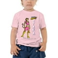 thumbnail image 2 of Gurucatz Ziana Toddler Printed Short Sleeve T-Shirt, Blue, 4T, Unisex, 2 of 3