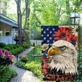 thumbnail image 4 of PHYHOO Garden Flag Star Striped Eagle Welcome Friends Vertical Double Sided Patriotic Memorial Day Independence Day Holiday Yard Outdoor Decorations White, 4 of 6