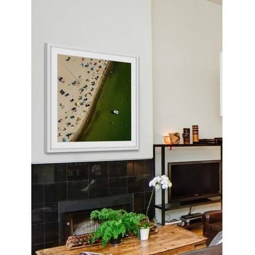 "Beach Day" Framed Painting Print