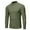 Army Green, variant on JULMCOMO Turtle Neck Shirt Men Longsleeve Winter Knit Cotton Mock Pullover Sweater Basic Lightweight Slim Fit Casual Sweaters Army Green 2XL