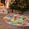 thumbnail image 6 of KLL Colorful Fish 2 Christmas Tree Skirt 36" ,Party Decorations Farmhouse for Christmas Decorations Holiday Party, 6 of 6
