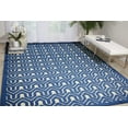 thumbnail image 2 of Nourison Ultima Ivory Blue Area Rug UL316 7'6" x 9'6", 2 of 6