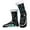 A-Black343, variant on WMNTST Womens Crew Socks With Grips Warm Printed Winter Slipper Socks Soft Cozy Fuzzy Lined Indoor Sock