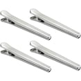 thumbnail image 1 of 4 Piezas (Plata) Clips para Bolsas de Alimentos Abrazaderas de Sellado de Alimentos de Acero Inoxidable Sellador de Bolsas de Merienda Mate Accesorios de Cocina para Bolsa de Alimentos con Chips, 1 of 5