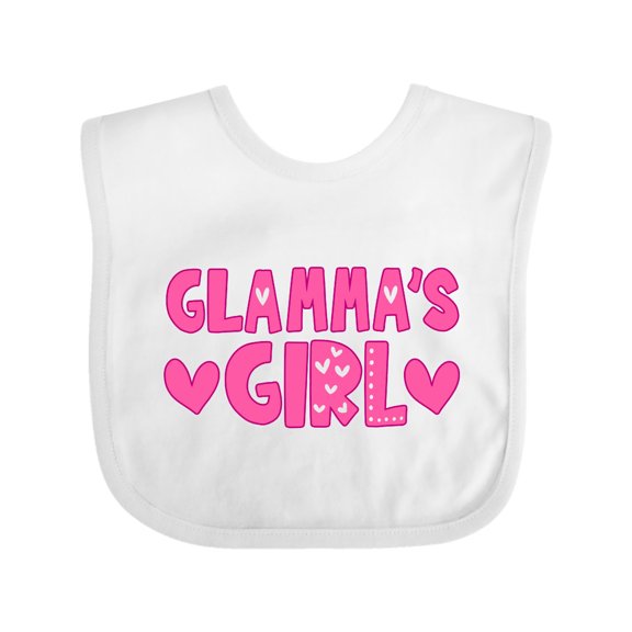 Inktastic Glamma's Girl Girls Baby Bib