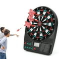 thumbnail image 1 of Electronic Dartboard, LCD Display Scoreboard Sports Electronic Dart Board Sets with Automatic Scoring & 3 Darts, Compact Target Face for Fast Play, 1 of 7