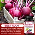 thumbnail image 4 of Balincer Beet Root Supplement, 120 Capsules, Supports Circulatory & Heart Health, High Potency, 4 of 8