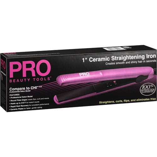 pro beauty tools flat iron