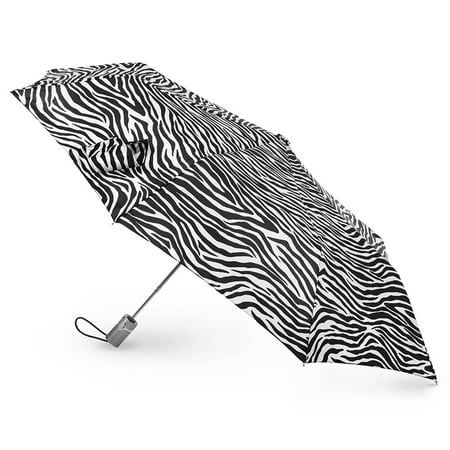 Zebra Animal Print Tote - Totes Classics 3 Section Automatic 43
