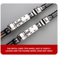 thumbnail image 3 of kurtrusly Portable Short Section Fishing Rods Fiberglass Angling Rod Fishing Tool for Angler's Holiday Good Gift, 3 of 9