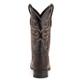 thumbnail image 4 of FERRINI Men's Blaze Square Toe Western Boots, Color: Chocolate, Size: 9, 4 of 6