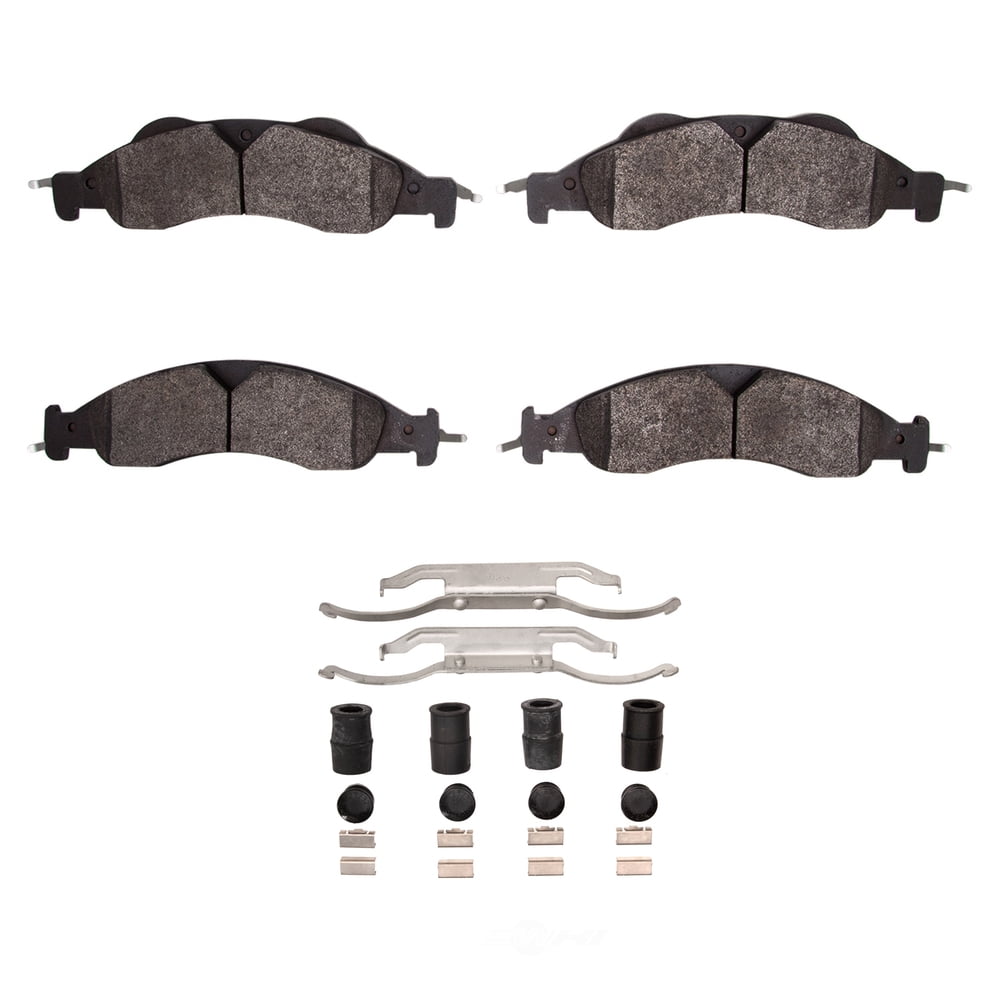 Dynamic Friction Company 1214-1278-01 DFC Heavy Duty Pads and Hardware Kit