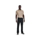 thumbnail image 3 of Camiseta Polo de Golf Under Armour Tech para Hombre Sahara/Negro S Alto, 3 of 6