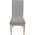 thumbnail image 3 of Stripes Covers for Dining Chairs 6 Pack Abstract Irregular Dotted Textured Striped Background Pattern Stretch Spandex Kitchen Chair Slipcovers Removable Washable Geometric Parsons Chair Cover, 3 of 5