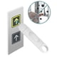 thumbnail image 5 of Herramienta para abrir puertas , abridor de puerta multifuncional sin Blanco Zulema Pluma del teclado del abridor de puerta, 5 of 6