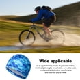 thumbnail image 2 of Skull Caps Comfortable Multiple Colors Lightweight for Summer Cool Unisex Helmet Liner Ice Silk Many Collocations Ventilation Camouflage Blue, 2 of 6