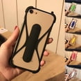 thumbnail image 2 of HEVIRGO Soft Silicone Universal Phone Bumper Frame Case with Holder for Samsung iPhone, 2 of 10