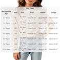 thumbnail image 3 of Bovxnpu Girls Long Sleeve Shirts Undershirts Girls Heart Print Long Sleeve Floral Base Layer Pullover Top Outfits, 3 of 6