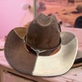 thumbnail image 4 of RUINIXCW Western Suede Cowboy Hat Cowgirl Hat for Women Men Wide Brim Classic Outdoor Party Fedora Hats with Bull Head Belt Buckle, 4 of 6