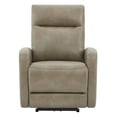 thumbnail image 6 of CHITA Electric Power Recliner, Zero Wall Hugger Recliners RV Recliners for Small Space Living Room, Faux Leather Single Sofa Chair with Adjustable Headrest USB&Type-C Charge, Grey, 6 of 15