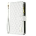 thumbnail image 3 of iPhone XS Max Women Wallet Case, Magnetic Leather Purse Zipper Wallet Folio Flip Credit Card Coin Stand Case with Wristp Hand Strap Lanyard Compatible with iPhone XS Max,
(White), 3 of 10