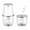 White, variant on Aoqianlan Meat Grinder Electric Food Chopper with 2 Bowls for Vegetable Crusher Onion Yellow